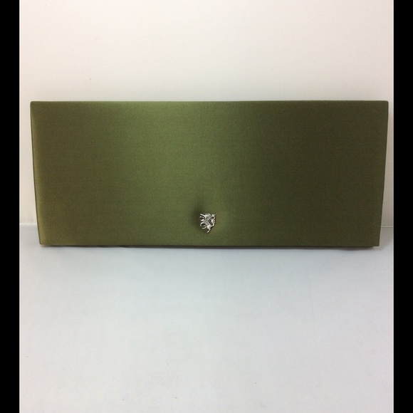 Philip Treacy Green Box Clutch - Picture 1 of 4