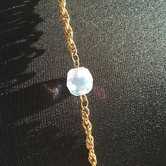 Iridescent Bead Vintage Necklace