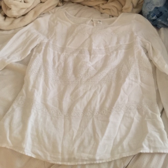 Super cute white blouse
