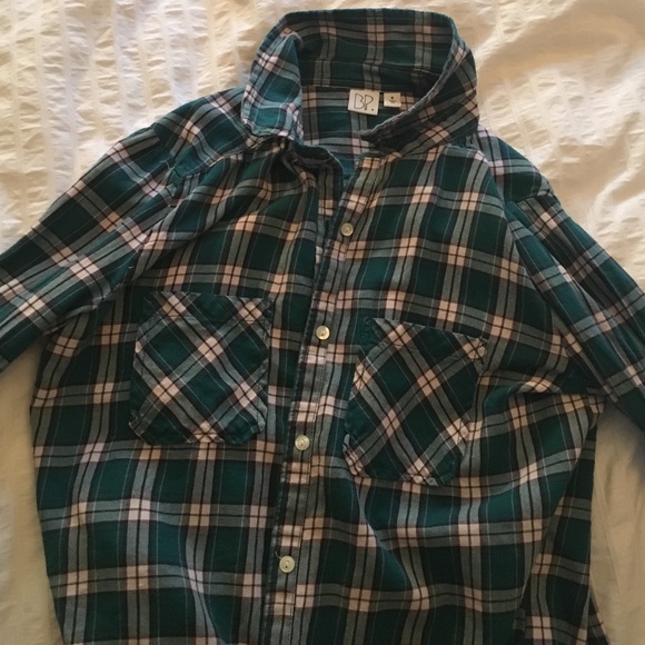 Turquoise BP Flannel - Picture 1 of 3