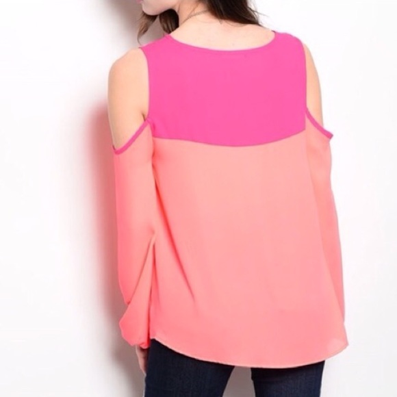 Cold Shoulder Blouse - Picture 2 of 2