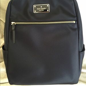Kate spade back pack, brand new. Black