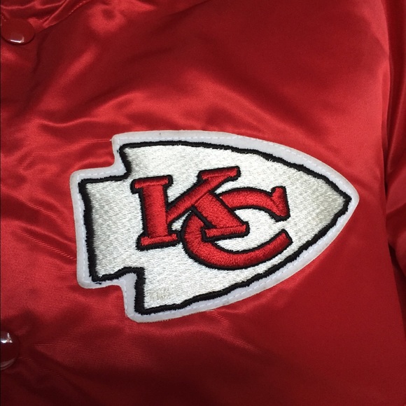 ❌SOLD❌Chalk line Kansas City Chiefs starter jacket - Picture 3 of 4