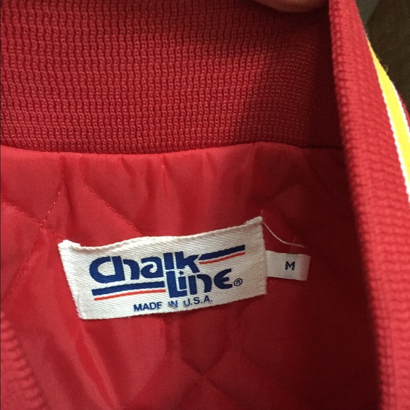 ❌SOLD❌Chalk line Kansas City Chiefs starter jacket - Picture 4 of 4