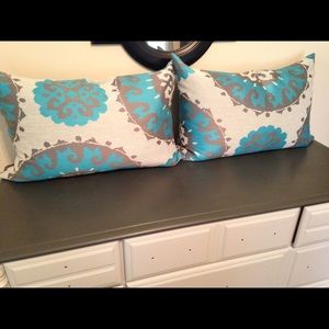 2 Throw Pillows