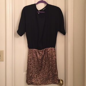 Party Las Vegas New Year’s Eve Black sequin dress