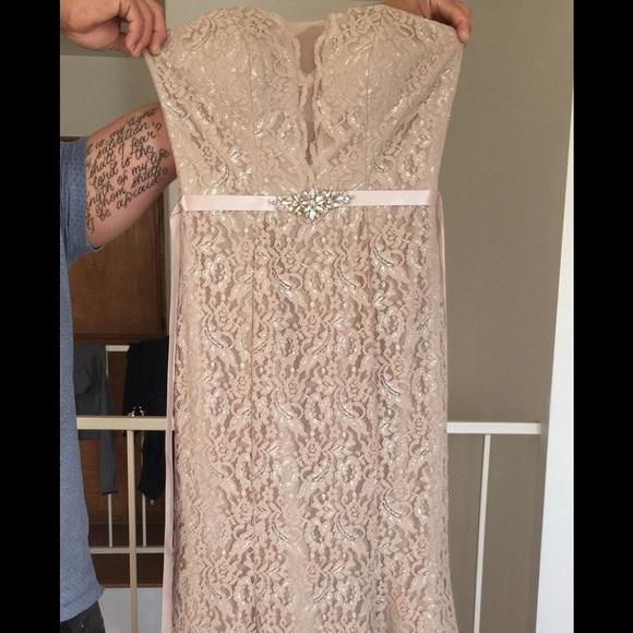 Nude Formal/ Prom Dress
