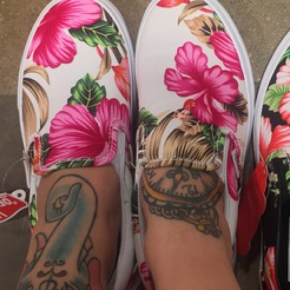vans floral