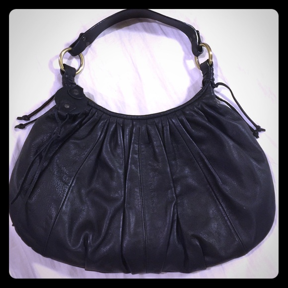 Genuine leather shoulder bag - Picture 1 of 3