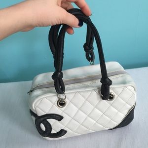 Like Chanel Cambon quilted handbag purse