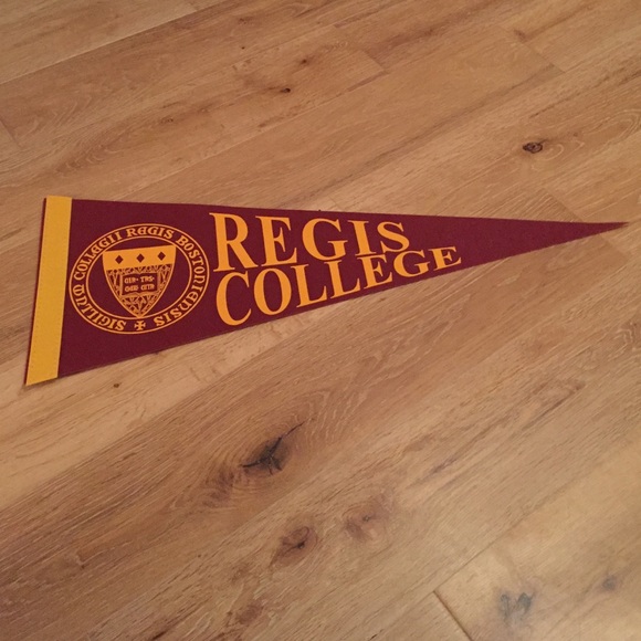 Regis College pennant