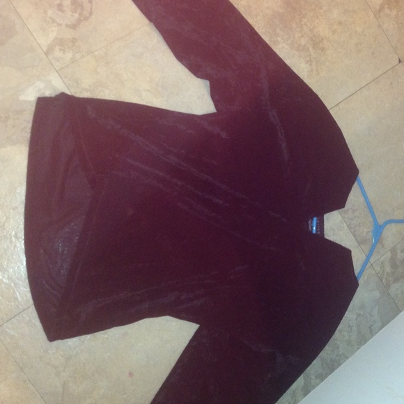 Black Velvet Shirt - Picture 1 of 4
