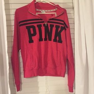 Pink Quarter Zip