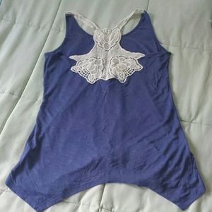 Tank with gorgeous back design