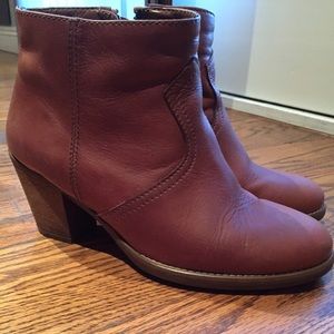 SOLD!!! Madewell Winston booties size 7