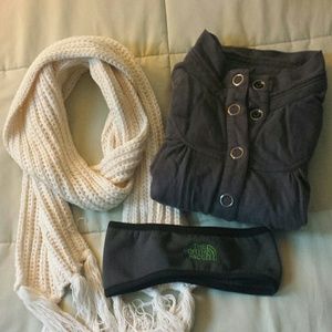 Forever 21 Grey Button up sweater