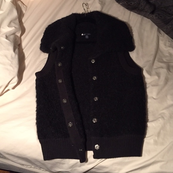 GAP alpaca wool oversized vest. - Picture 1 of 4