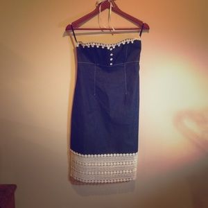 Moda International Strapless Dress