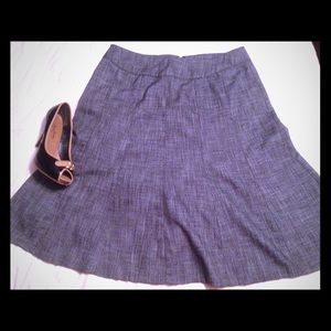 A-Line Knee Length Skirt