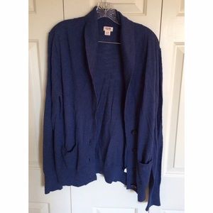 Blue heather cardigan