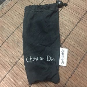 Christian Dior sunglasses bag