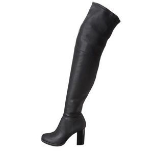 ✨price reduced✨ Vegan leather CK thigh high boots
