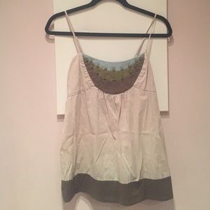 Spaghetti strap BCBG shirt