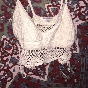 Crochet bralette NWOT