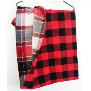 UO Buffalo Plaid Blanket Scarf