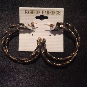 3 new half hooped fashion earrings