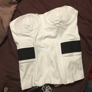 Classy Strapless Top