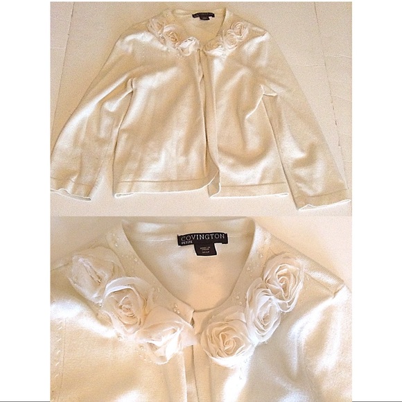 Elegant floral cardigan
