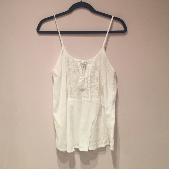 White tank top
