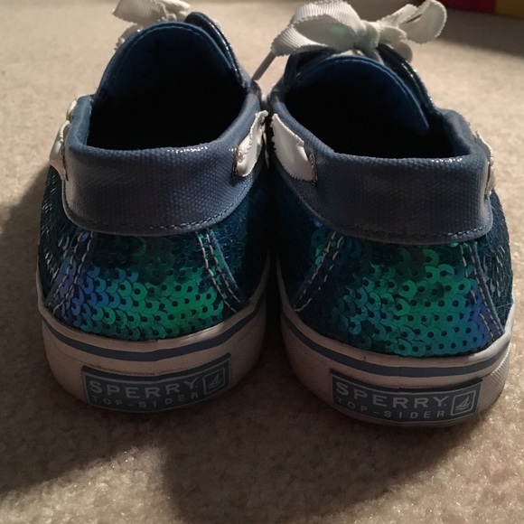 SALE! Aquamarine Sperry Top-Siders - Picture 2 of 4