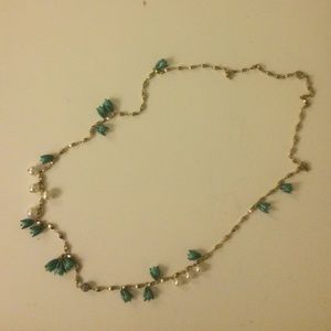 Long layering necklace from Anthroplogie