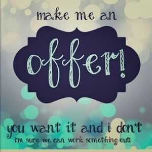 Make me an offer, I have lots 🛍to get rid of.🤓