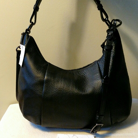 Elliott Lucca Leather Intreccio Demi-Hobo Bag - Picture 2 of 4