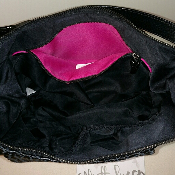 Elliott Lucca Leather Intreccio Demi-Hobo Bag - Picture 3 of 4