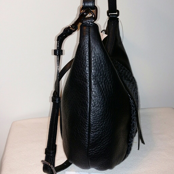 Elliott Lucca Leather Intreccio Demi-Hobo Bag - Picture 4 of 4
