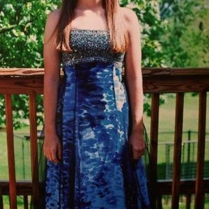Navy Prom Dress
