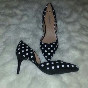 New LANE BRYANT polka dot heels!!