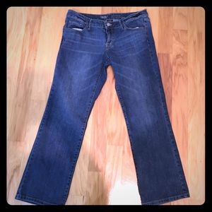 Mossimo denim low rise bootcut jeans- medium wash