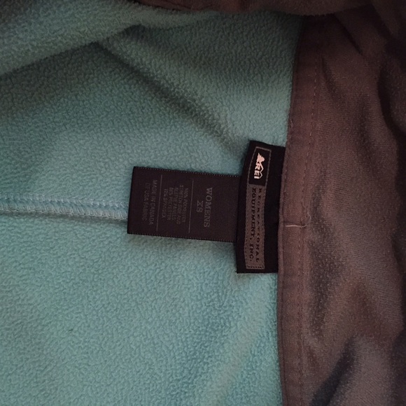 Teal Fleece REI Jacket - Picture 2 of 4
