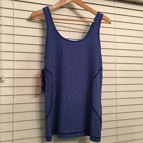 Zella blue workout tank