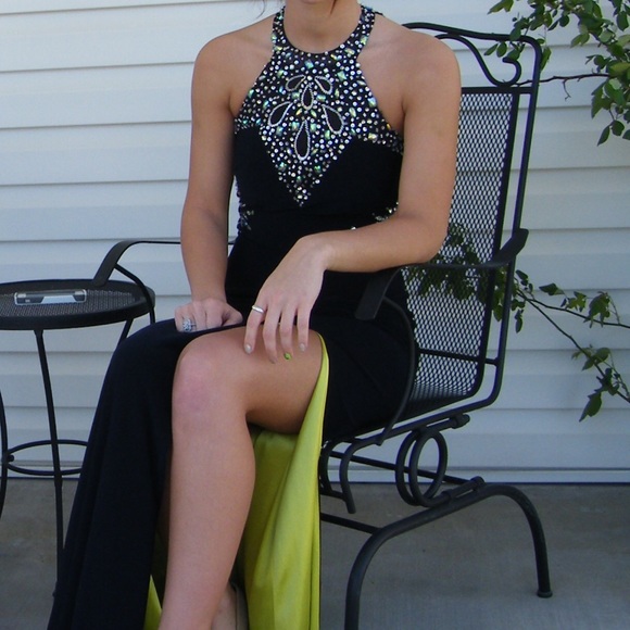 💃🏽 PROM IS SOON/gorgeous navy blue prom dress
