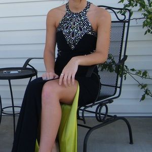 💃🏽 PROM IS SOON/gorgeous navy blue prom dress