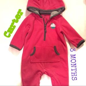 Carter's hooded pj's