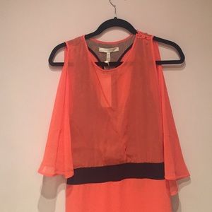 Full length dress with slit