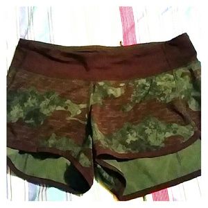 Brand new lululemon speed shorts