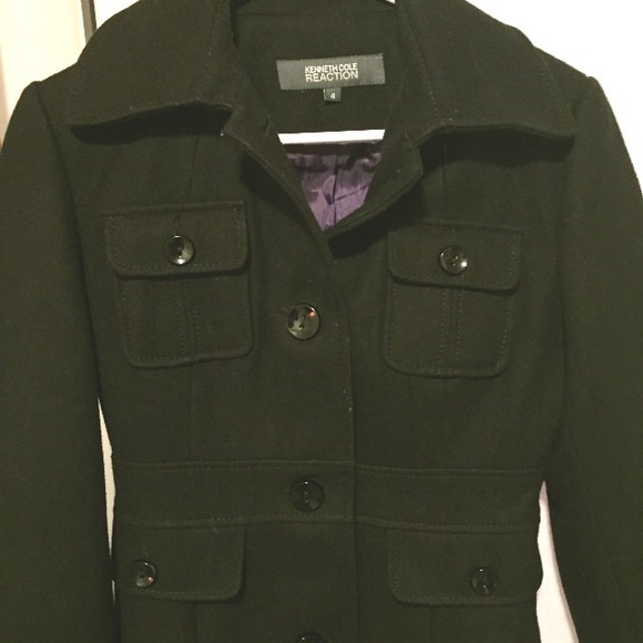 Kenneth Coal Reaction wool trench coat